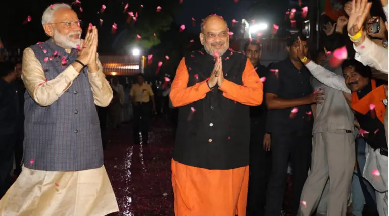 Amit Shah Takes the Throne of LK Advani in Gandhi Nagar as MP
