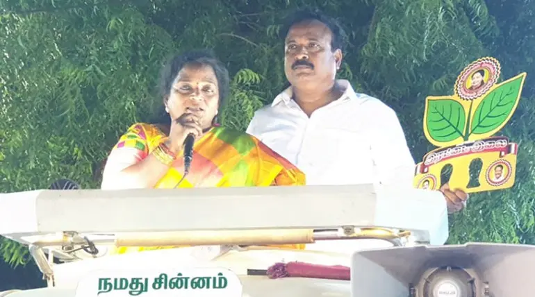 Tamilisai soundararajan Fires on DMK Pointing out the Party as a Chameleon