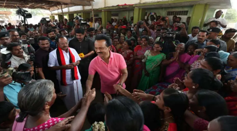 DMK President Stalin Campaign in Sulur Event Highlights