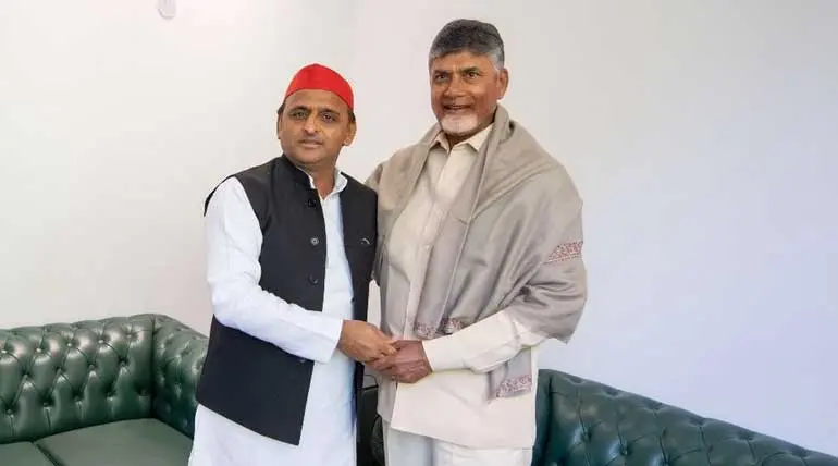 Chandrababu Naidu meeting Akhilesh and Mayavati important?