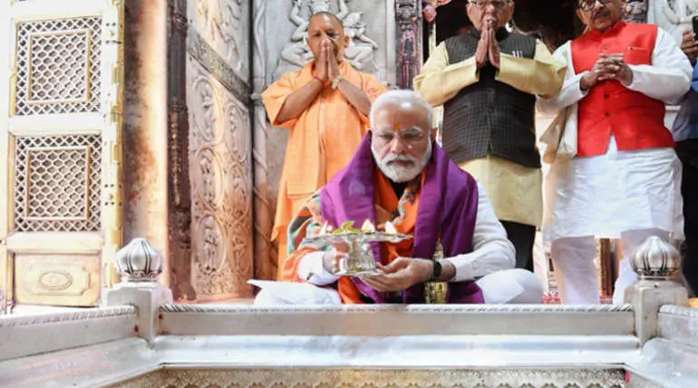 Narendra Modi Visit Varanasi After Massive Victory