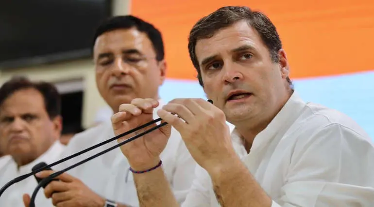 Rahul Gandhi Himself Resigning Today in the CWC Meet?