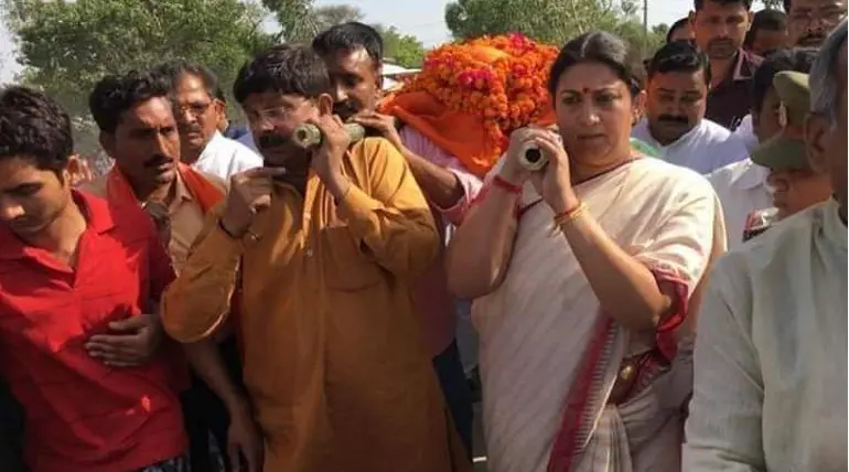 Amethi Constituency Continues to Give Shock with Surendra Singh Demise