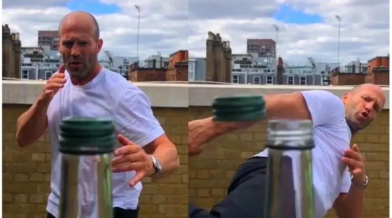 Bottle Cap Challenge: Who Did the Best Among these, after Jason Statham's Starter