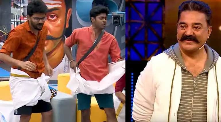 Bigg Boss Tamil Sandy Tease With Punch Song to Vanitha
