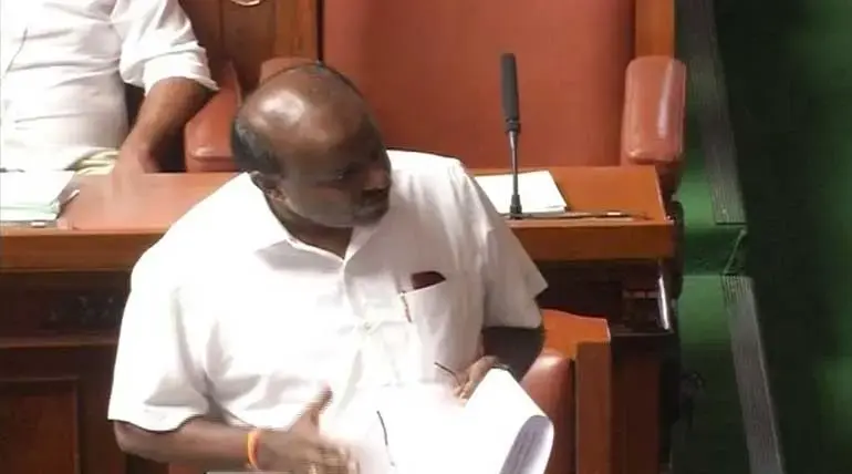 Will Kumaraswamy be the chief minister of Karnataka after the trust vote in Assembly today?