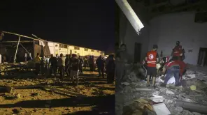 Libya Under Attack, Airstrike kills 40 people in the migrant detention Centre