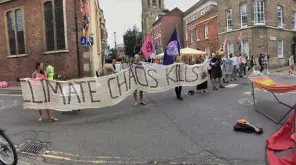 Climate Change Protest: World Not Doing Enough Support