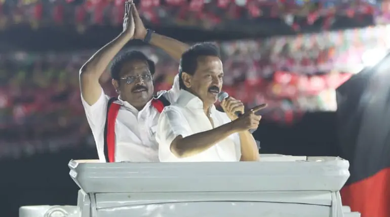 DMK Leader Stalin in Vellore: Water Shortage, Youth Unemployment and his party MPs Achievement