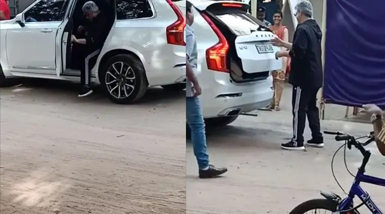 Exclusive Thala Ajith in Coimbatore Today at Coimbatore Rifle Club Video