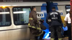 The person survived after being hit by BART train in Oakland