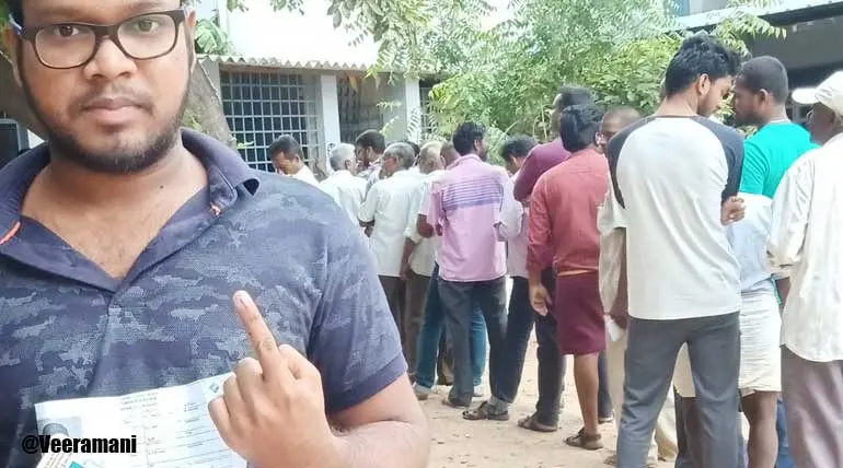 Voting at snail pace in Vellore MP constituency by-elections today