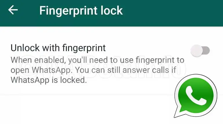 Latest Update in WhatsApp Beta gives Fingerprint Lock Features to Protect your Chat