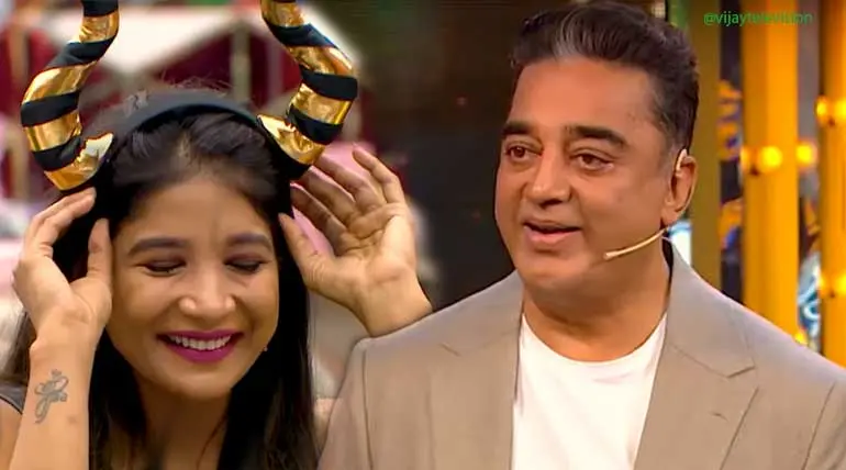 Bigg Boss Tamil: Public Made Sakshi Name Printed on Elimination Card