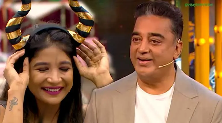 Bigg Boss Tamil: Public Made Sakshi Name Printed on Elimination Card