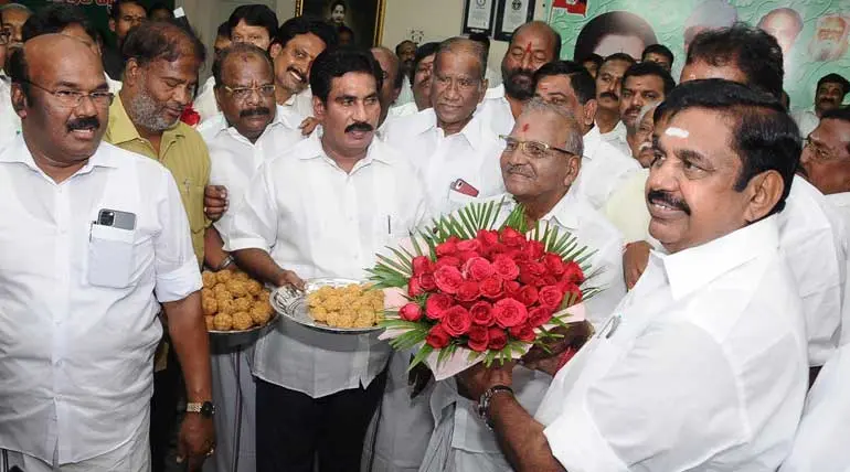 CM Edappadi Palaniswami Thanked Vikravandi and Naguneri Voters for Victory