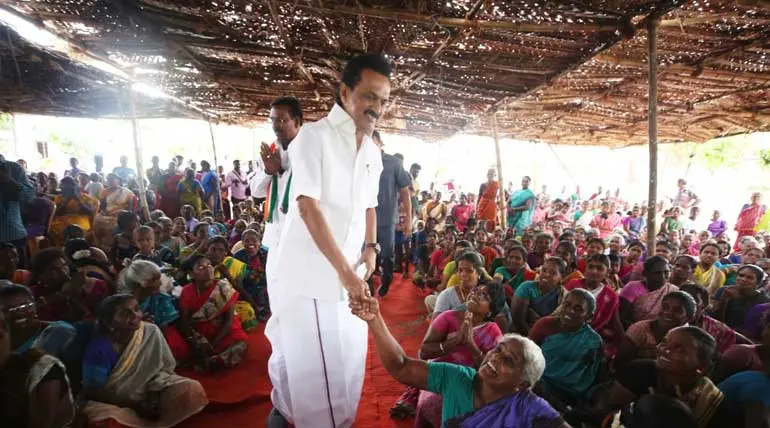 DMK Stalin and Udhyanithi Stalin Campaigning in full swing
