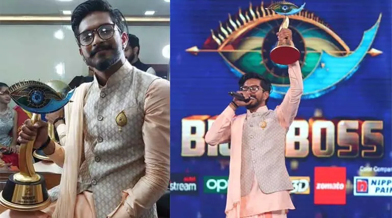 Mugen Rao wins the bigg boss 3 Tamil show to bring in navarathri happiness for Tamil people worldwide