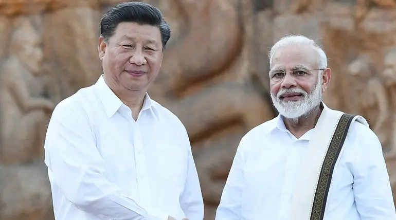 China President Xi Jinping and PM Modi held informal meetings in Mamallapuram