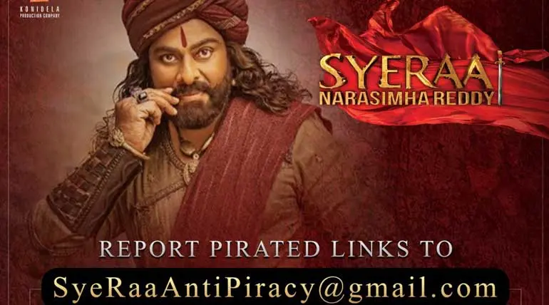 Sye Raa Narasimha Reddy: Report Tamilrockers Download Link to KonidelaPro Email id