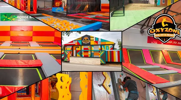 New Trampoline Park for Kids and Students in Coimbatore by OxyZone Adventure Park
