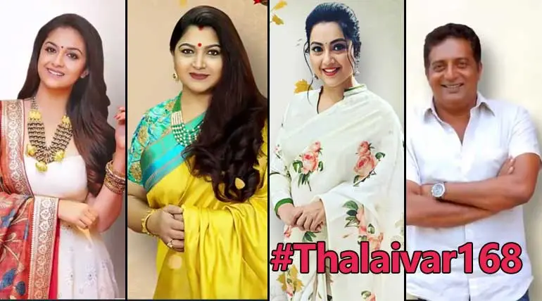 Thalaivar 168 goes on the floor with a complete cast update today