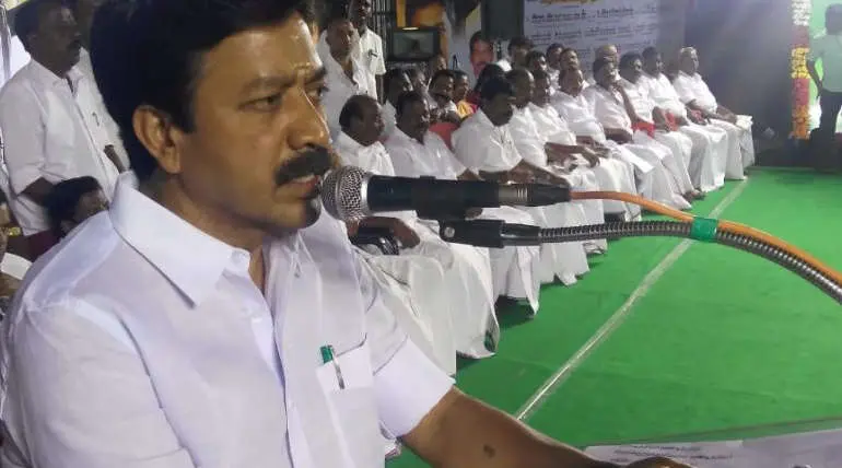 Minister C. V Shanmugam criticizes DMK leader Stalin