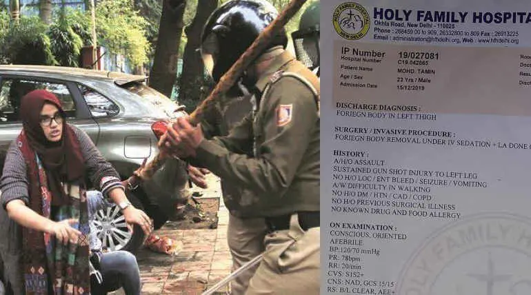 Who shot Jamia Millia Islamia students While Protesting?