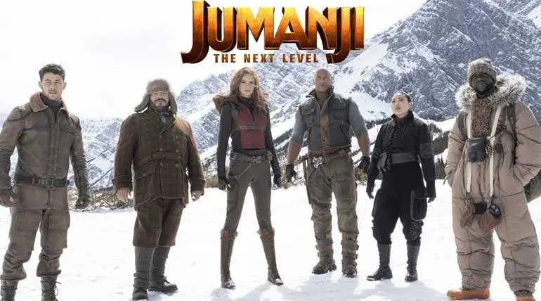Jumanji: The Next Level English movie Leaked illegally in Tamilrockers