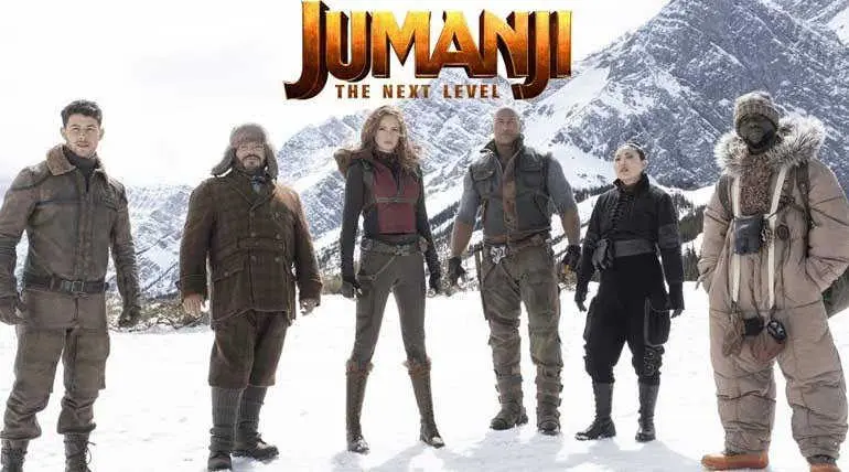 Jumanji: The Next Level English movie Leaked illegally in Tamilrockers