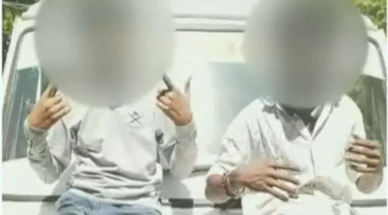 Thoothukudi: Youths Made to Assist traffic Police after Done Tik Tok on a Police Vehicle
