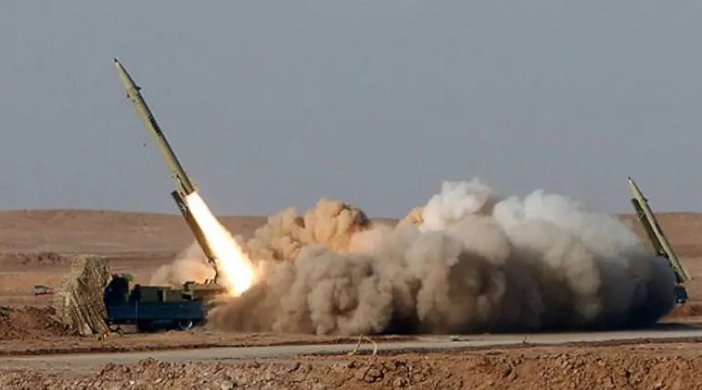 Iran Fires Dozens of Ballistic Missiles into Iraq To Revenge U. S. Forces
