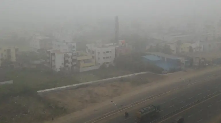 Unusual Heavy Fog in Chennai: Flights Delayed