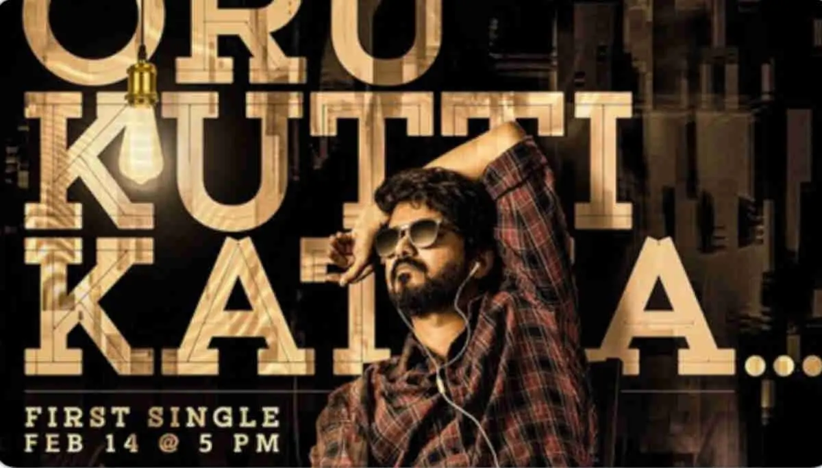 Master First Single Titled as Oru Kutti Kathai