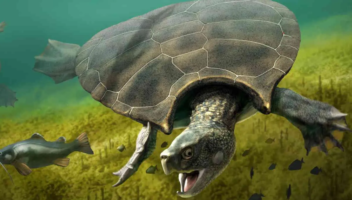 Remains of Stupendemys geographicus, the Giant Turtle, Unearthed in South America