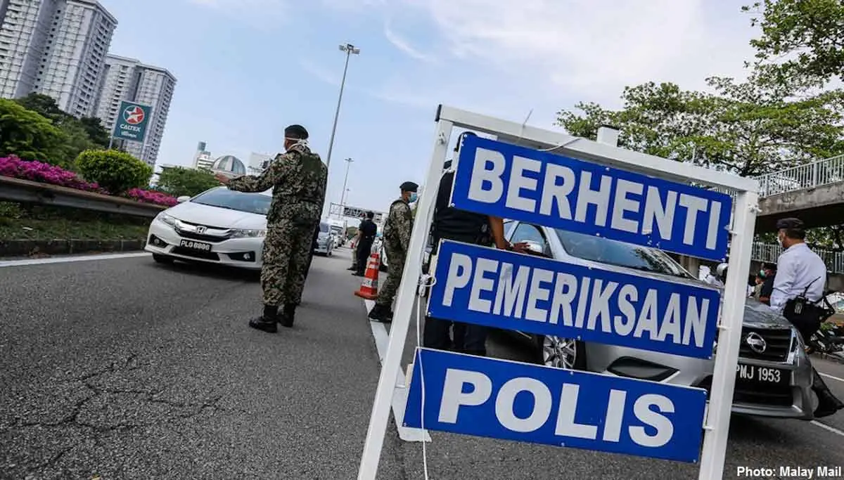 Malaysian Police arrested for raping two Mongolian women during MCO roadblock