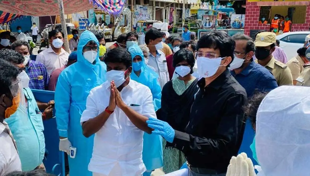 Namma Chennai COVID Virattum scheme, Health Minister Dr. Vijayabasar