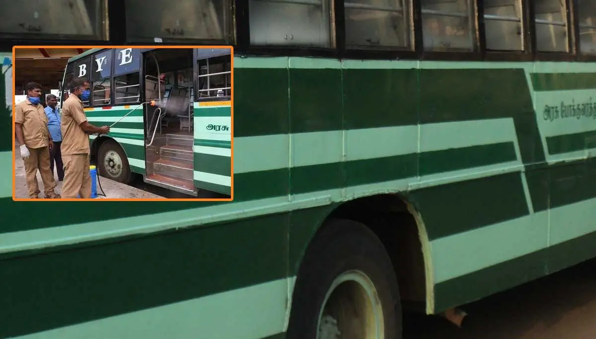 Neyveli: Passengers ran out of the bus when they found Covid19 Positive Patient