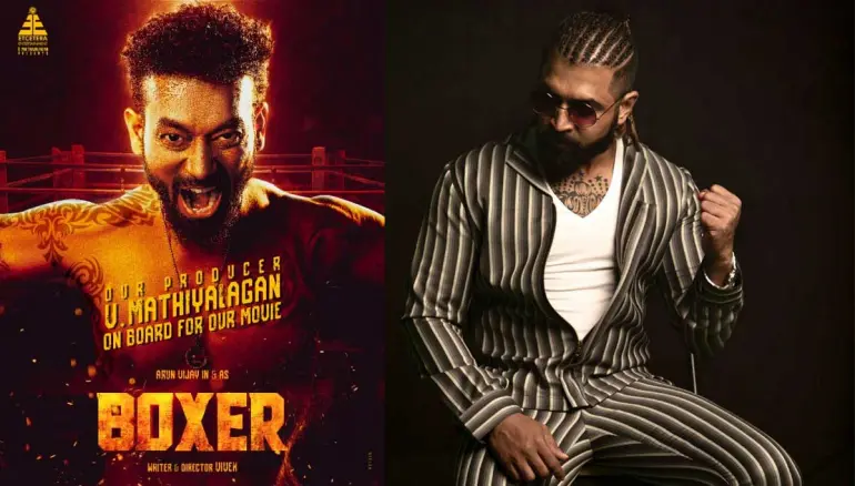 Producer Mathiyalagan Debut in Arun Vijay Boxer Movie, Sri Thenandal Films
