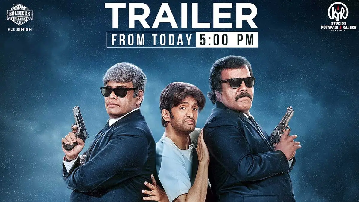 Watch Santhanam's Dikkilona movie trailer from today 5 pm
