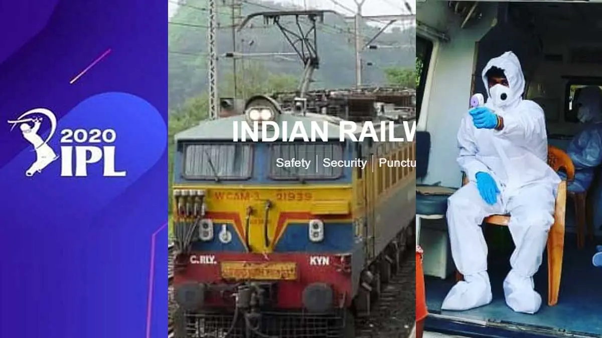 News Today: IPL 2020, On-Demand Covid-19 Test, Bus and Train booking Started