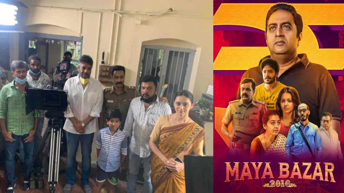 Sundar C  Mayabazar remake shooting getting under way