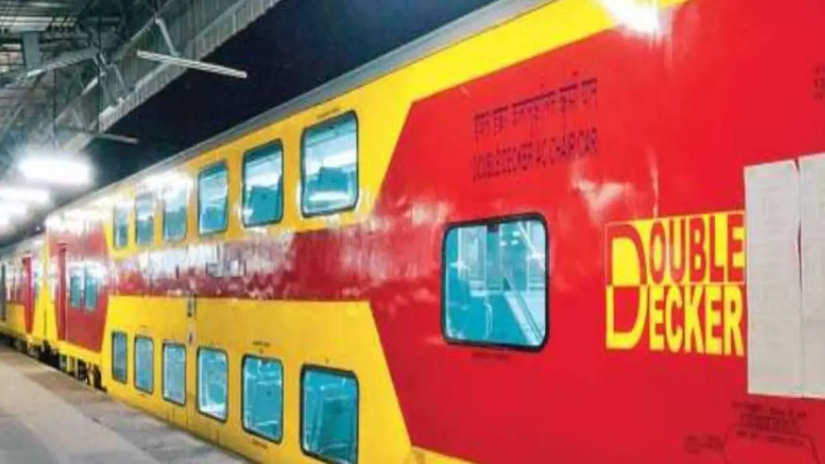 Chennai to Bangalore Double-Decker Train From Today !
