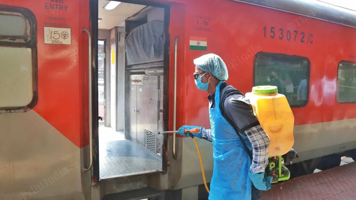 Corona Precautionary Measures directed at Railway Stations due to the Unruly Gathering