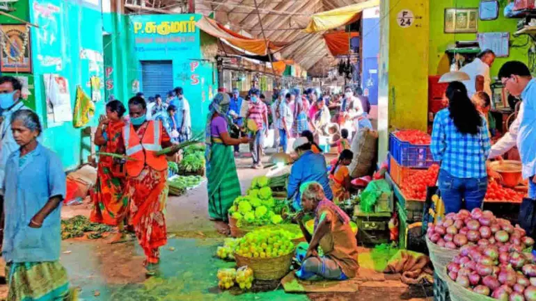 Koyambedu as COVID Hotspot again: 50 New cases in Koyambedu Market, Chennai hiking in Infection