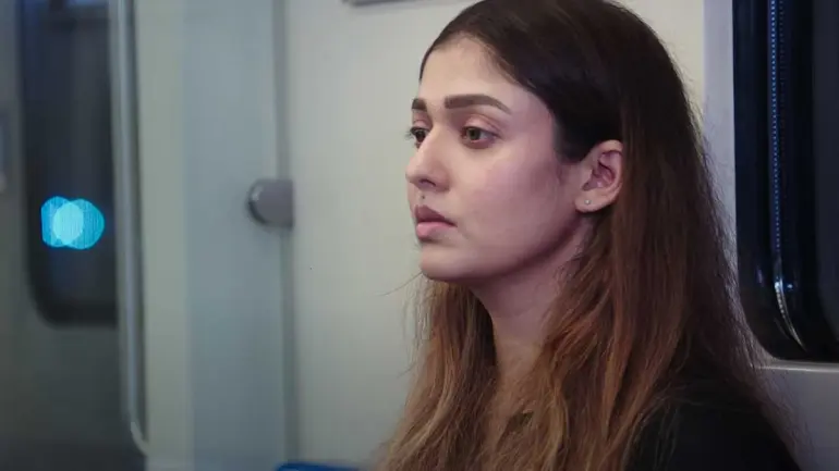 Lady Superstar Nayanthara's Netrikann teaser depicts a strong thriller drama.