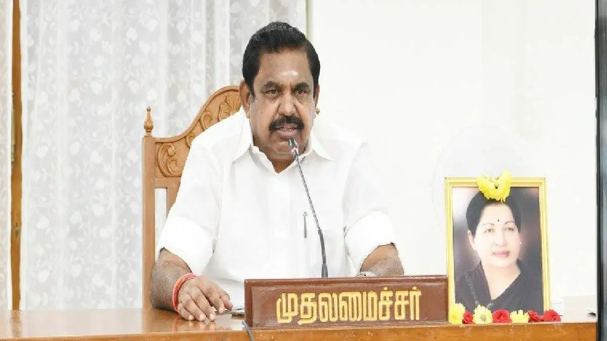 CM Palaniswami Nomination filed with assets TN Election 2021
