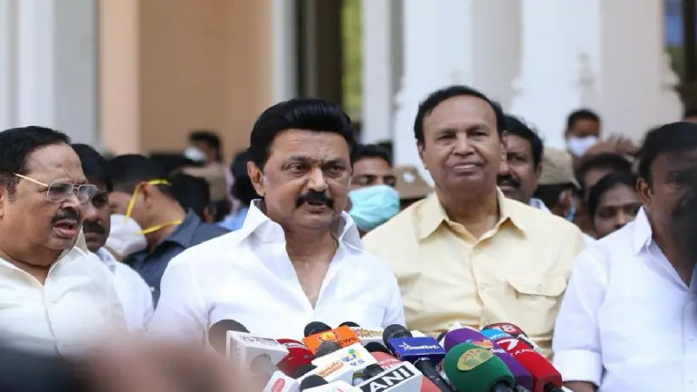 Tamil Nadu election 2021 DMK tweet on AIADMK