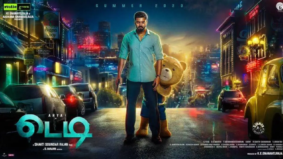 Teddy (2021) movie Review Arya Sayyeshaa on screen