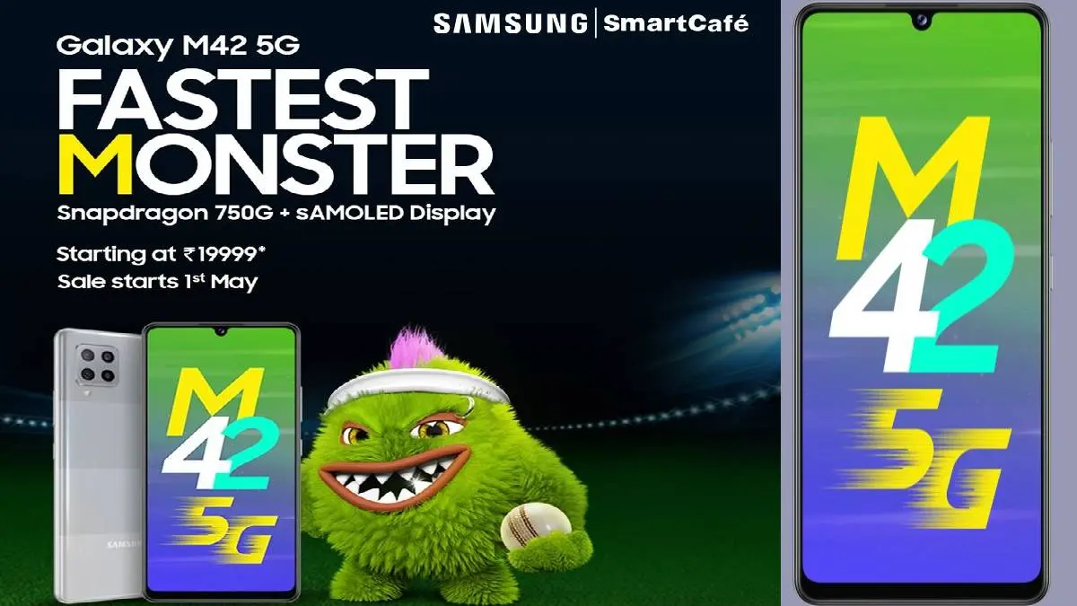 Samsung Galaxy M42 5G Stunning Launch And Key Specifications